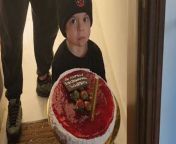 In this video, a little boy accidentally drops the cake he brought for his mom&#39;s 30th birthday. The moment turns into a hilarious fail as the cake hits the ground, and the boy&#39;s reaction adds to the comical scene. Despite the mishap, the boy&#39;s genuine intention to celebrate his mom&#39;s birthday and his innocent mistake make the moment endearing. It&#39;s a reminder of the unpredictable and sometimes clumsy nature of children, bringing laughter and light-heartedness to what could have been a simple birthday celebration.&#60;br/&#62;Location: Lebanon &#60;br/&#62;WooGlobe Ref : WGA593198&#60;br/&#62;For licensing and to use this video, please email licensing@wooglobe.com