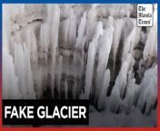Artificial glaciers fight off drought in Kyrgyzstan&#60;br/&#62;&#60;br/&#62;Villagers in Kyrgyzstan&#39;s Tian-Shan mountains made a fake glacier to help their farms during droughts by storing water from the mountains, as the real glaciers, their usual water source, are melting due to global warming.&#60;br/&#62;&#60;br/&#62;Video by AFP &#60;br/&#62;&#60;br/&#62;Subscribe to The Manila Times Channel - https://tmt.ph/YTSubscribe &#60;br/&#62;Visit our website at https://www.manilatimes.net &#60;br/&#62; &#60;br/&#62;Follow us: &#60;br/&#62;Facebook - https://tmt.ph/facebook &#60;br/&#62;Instagram - https://tmt.ph/instagram &#60;br/&#62;Twitter - https://tmt.ph/twitter &#60;br/&#62;DailyMotion - https://tmt.ph/dailymotion &#60;br/&#62; &#60;br/&#62;Subscribe to our Digital Edition - https://tmt.ph/digital &#60;br/&#62; &#60;br/&#62;Check out our Podcasts: &#60;br/&#62;Spotify - https://tmt.ph/spotify &#60;br/&#62;Apple Podcasts - https://tmt.ph/applepodcasts &#60;br/&#62;Amazon Music - https://tmt.ph/amazonmusic &#60;br/&#62;Deezer: https://tmt.ph/deezer &#60;br/&#62;Tune In: https://tmt.ph/tunein&#60;br/&#62; &#60;br/&#62;#TheManilaTimes &#60;br/&#62;#worldnews &#60;br/&#62;#glacier