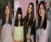 Anant Ambani Pre Wedding: Aaradhya Bachchan Shocking Transformation, Netizens call- Young Aishwarya. Aaradhya Bachchan along with Bachchan family. Aaradhya was looking very pretty with Aishwarya. She gets attention for her shocking transforming look. Fans comment that she looks like Younger Aishwarya. Watch Video to know more &#60;br/&#62; &#60;br/&#62;#AnantAmbaniPreWedding #AishwaryaRaiDaughter #AaradhyaBachchan &#60;br/&#62;~HT.99~PR.132~
