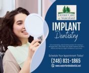 ﻿Dental Care of Waterford &#60;br/&#62;4025 Highland Rd, Waterford Twp, MI 48328&#60;br/&#62;(248) 831-1865&#60;br/&#62;www.waterfordmidentist.net
