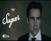 Los Angeles. Private investigator. Missing person. Mystery person. Colin Farrell is John Sugar. Sugar premieres April 5. https://apple.co/_Sugar&#60;br/&#62;&#60;br/&#62;“Sugar” is a contemporary, unique take on one of the most popular and significant genres in literary, motion picture and television history: the private detective story. Academy Award nominee Colin Farrell stars as John Sugar, an American private investigator on the heels of the mysterious disappearance of Olivia Siegel, the beloved granddaughter of legendary Hollywood producer Jonathan Siegel. As Sugar tries to determine what happened to Olivia, he will also unearth Siegel family secrets; some very recent, others long-buried.&#60;br/&#62;&#60;br/&#62;The series also stars Kirby (“The Sandman”), Amy Ryan (“The Wire”), Dennis Boutsikaris, Nate Corddry (“Mindhunter”), Alex Hernandez (“Invasion”), and James Cromwell (“Succession”), with guest stars Anna Gunn (“Breaking Bad”) and Sydney Chandler (“Don&#39;t Worry Darling”).&#60;br/&#62;&#60;br/&#62;“Sugar” is created by Mark Protosevich who also executive produces. Audrey Chon and Simon Kinberg executive produce for Genre Films, marking their second series with Apple TV+ under Kinberg’s overall deal following “Invasion.” Colin Farrell, Sam Catlin, Scott Greenberg and Chip Vucelich also serve as executive producers. The series was directed by Fernando Meirelles (“City of God,” “Two Popes”), who also executive produces, and Adam Arkin (“The Offer”), who also co-executive produces.