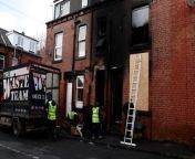Harold Street fire: Man rescued by firefighters after blaze fully engulfs Leeds home&#60;br/&#62;