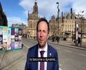 Sheffield Coun Ben Miskell outlines city centre travel plans, including some pedestrianisation