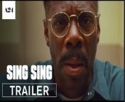 From director Greg Kwedar and starring Colman Domingo, Clarence Maclin, and Sean San José, and Paul Raci. SING SING – In Theaters July 2024.&#60;br/&#62;&#60;br/&#62;RELEASE DATE: July 2024&#60;br/&#62;&#60;br/&#62;DIRECTOR: Greg Kwedar&#60;br/&#62;&#60;br/&#62;CAST: Colman Domingo, Paul Raci, Clarence Maclin, Sean San José&#60;br/&#62;