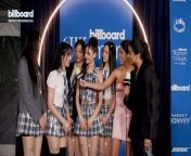 NewJeans caught up with Billboard&#39;s Rania Aniftos and Lilly Singh at Billboard Women in Music 2024. Watch Billboard Women in Music 2024 on Thursday, March 7th at 8 PM ET/ 5 PM PT at https://www.billboard.com/h/women-in-music/