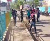Cleaning of Shramdaan on Satra Road, Shramdaan will be held in one ward every Saturday
