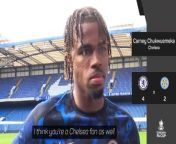 Carney Chukwuemeka put Chelsea ahead in stoppage time against Leicester to send them to the FA Cup semi-finals
