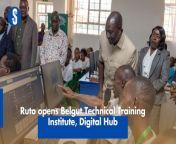 President William Ruto on Thursday officially opened the Belgut Technical Training Institute and Belgut TTI Digital Hub in Kericho County. https://rb.gy/3b56t0