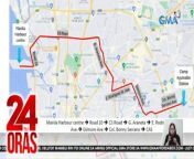Abiso sa mga motorista ngayong payday Friday, posibleng magdulot ng traffic ang paglilipat ng tunnel boring machine na gagamitin para sa Metro Manila Subway Project.&#60;br/&#62;&#60;br/&#62;&#60;br/&#62;24 Oras is GMA Network’s flagship newscast, anchored by Mel Tiangco, Vicky Morales and Emil Sumangil. It airs on GMA-7 Mondays to Fridays at 6:30 PM (PHL Time) and on weekends at 5:30 PM. For more videos from 24 Oras, visit http://www.gmanews.tv/24oras.&#60;br/&#62;&#60;br/&#62;#GMAIntegratedNews #KapusoStream&#60;br/&#62;&#60;br/&#62;Breaking news and stories from the Philippines and abroad:&#60;br/&#62;GMA Integrated News Portal: http://www.gmanews.tv&#60;br/&#62;Facebook: http://www.facebook.com/gmanews&#60;br/&#62;TikTok: https://www.tiktok.com/@gmanews&#60;br/&#62;Twitter: http://www.twitter.com/gmanews&#60;br/&#62;Instagram: http://www.instagram.com/gmanews&#60;br/&#62;&#60;br/&#62;GMA Network Kapuso programs on GMA Pinoy TV: https://gmapinoytv.com/subscribe