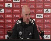 Manchester United boss Erik Ten Hag said derby games with Liverpool are always big ahead of their FA Cup quarter-final clash &#60;br/&#62;Manchester, UK
