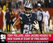 Josh Jacobs has agreed to a deal with the Green Bay Packers while former Cowboys running back Tony Pollard has agreed to a deal with the Tennessee Titans.
