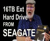 16TB EXTERNAL HARD DRIVE by Seagate - Unboxing, Set up, and First Use&#60;br/&#62;&#60;br/&#62;We ALWAYS suggest you buy local. If you can&#39;t find this product locally, you can start your internet search HERE: https://amzn.to/48RUPsv