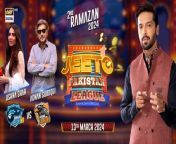 Latest Jeeto Pakistan League &#124; 2nd Ramazan &#124; 13 March 2024 &#124; Fahad Mustafa &#124; Adnan Siddiqui &#124; Ushna Shah &#124; Mohammad Hafeez &#124; ARY Digital&#60;br/&#62;&#60;br/&#62;#jeetopakistanleague #fahadmustafa #ramazan2024 &#60;br/&#62;&#60;br/&#62;Karachi Lions Vs Lahore Falcons &#124; Jeeto Pakistan League&#60;br/&#62;Captain Karachi Lions : Ushna Shah.&#60;br/&#62;Captain Lahore Falcons : Adnan Siddiqui.&#60;br/&#62;&#60;br/&#62;Your favorite Ramazan game show league is back with even more entertainment!&#60;br/&#62;The iconic host that brings you Pakistan’s biggest game show league!&#60;br/&#62; A show known for its grand prizes, entertainment and non-stop fun as it spreads happiness every Ramazan!&#60;br/&#62;The audience will compete to take home the best prizes!&#60;br/&#62;&#60;br/&#62;Watch #JPL24, Daily throughout Ramazan - only on #ARYDigital&#60;br/&#62;&#60;br/&#62;Subscribe: https://www.youtube.com/arydigitalasia&#60;br/&#62;&#60;br/&#62;ARY Digital Official YouTube Channel, For more video subscribe our channel and for suggestion please use the comment section.