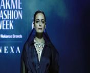 Dia Mirza turned showstopper for Inca India on Day 2 of Fashion Design Council of India X Lakme Fashion Week for Sustainable Fashion Day. The actor and former Miss Asia Pacific International walked for the label dressed in a regal all-black look from their latest collection, &#39;Love is a Verb&#39;. Dia Mirza&#39;s ramp walk moment from Lakme Fashion Week is rapidly going viral on social media.&#60;br/&#62;&#60;br/&#62;#diamirza #LakmēFashionWeek #SustainableFashionDay #fashionshow #rampwalk #bollywood #trending