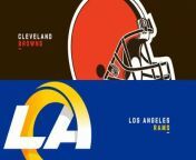 Watch latest nfl football highlights 2023 today match of Cleveland Browns vs. Los Angeles Rams . Enjoy best moments of nfl highlights 2023 week 13