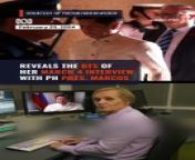ABC news program presenter Sarah Ferguson reveals the behind-the-scenes of her March 4 interview with Philippine President Ferdinand Marcos Jr. where he was asked about his family’s plunder.&#60;br/&#62;&#60;br/&#62;Full story: https://www.rappler.com/newsbreak/inside-track/australian-journalist-sarah-ferguson-says-marcos-staff-tried-stop-interview-plunder-question/