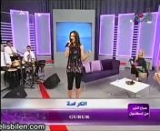 Melis Bilen is singing Gurur whose music belongs to Jorgen Elofsson and lyrics belong to herself in TRT Arabic channel.