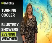 Rain and showers are likely to reach more southern area such North England and parts of wales. Turning colder in the overnight period as air from the north reaches the UK. – This is the Met Office UK Weather forecast for the evening of 14/04/24. Bringing you today’s weather forecast is Ellie Glaisyer.
