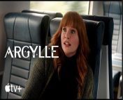 The pros are no match for her prose. Argylle is now streaming on Apple TV+ https://apple.co/_Argylle&#60;br/&#62;&#60;br/&#62;Argylle follows the globetrotting adventures of super-spy Argylle across the U.S., London, and other exotic locations, featuring a star-studded, award-winning cast including Henry Cavill, Bryce Dallas Howard, Sam Rockwell, Bryan Cranston, Catherine O’Hara, John Cena, Dua Lipa, Ariana DeBose, and Samuel L. Jackson.&#60;br/&#62;&#60;br/&#62;Directed by Matthew Vaughn, Argylle is based on a script written by Jason Fuchs. The film is produced by Cloudy Productions and Vaughn’s regular collaborators Adam Bohling and David Reid, as well as Fuchs. Zygi Kamasa, Carlos Peres, Claudia Vaughn, and Adam Fishbach serve as executive producers.
