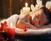 Lullaby music for baby to sleep well in 3 minutes. Gentle music, flowing water #2