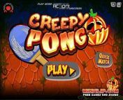 Main menu soundtrack with the old flash game Creepy Pong