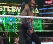 The Rock & Roman Reigns vs Seth Rollins & Cody Rhodes Full Match- WWE Wrestlemania 42024Highlights from wwe gym girl