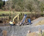 Corris Railway southern extension April 2024 update video from vale fp