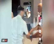 Watch the moment Topuria meets Messi’s bodyguard from meet image