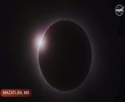 WATCH: Mazatlán, Mexico first city to reach solar eclipse totality from xxx mexico amateur