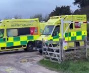 The emergency services have been dealing with major flooding incidents in Sussex overnight. &#60;br/&#62;Storm Kathleen has sparked flooding chaos, with the River Arun bursting its banks and a holiday park near Chichester having to be evacuated and people told to get to high places in their homes. &#60;br/&#62;Video courtesy of Eddie Mitchell