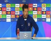 Atletico Madrid&#39;s Simeone and Witsel preview Dortmund quarter final first leg&#60;br/&#62;&#60;br/&#62;Metropolitano Stadium, Madrid, Spain