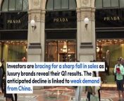 Investors are bracing for a sharp fall in sales as luxury brands reveal their Q1 results. The anticipated decline is linked to weak demand from China, and Reuters reported that compared with last year, when COVID-19 restrictions were lifted in mainland China, a sales surge was resulting.