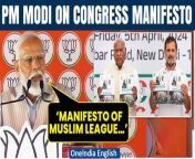 PM Modi, addressing a rally in Saharanpur, drew controversy by likening the Congress manifesto to that of the Muslim League. He alleged similarities, sparking debate over political agendas. Modi&#39;s remarks stirred criticism, raising questions about the Congress&#39;s ideology and agenda alignment with historical parties. The comparison added fuel to the ongoing political discourse ahead of elections. &#60;br/&#62; &#60;br/&#62;#PMModi #MuslimLeague #CongressManifesto #PMModiSpeech #PMModiRally #Congressparty #RahulGandhi #LokSabhaElections #Indianews #Oneindia #Oneindianews &#60;br/&#62;~HT.178~GR.125~PR.152~ED.102~