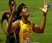 A 16-year-old Jamaican sprinting sensation has taken out Usain Bolt&#39;s Under-17 400m record at the 51st Carifta Games.&#60;br/&#62;&#60;br/&#62;Not only did Bramwell break Bolt&#39;s record, but he dismantled his opposition in the process. Brawmell won the 400m race by 0.7 seconds, while also finishing in front of third place by 0.9 seconds.&#60;br/&#62;&#60;br/&#62;Nickecoy Bramwell, put his name on the map with an extraordinary performance to take out the 22-year-old record, held by eight-time Olympic champion, Bolt.&#60;br/&#62;&#60;br/&#62;The three-time world record holder clocked 47.33 seconds back in 2002 at the 31st installment of the games.&#60;br/&#62;&#60;br/&#62;However, that was beaten by Bramwell at Kirani James Athletics Stadium in Grenada, as he stunned fans by recording a time of 47.26 seconds.&#60;br/&#62;&#60;br/&#62;&#39;It&#39;s a wonderful feeling to break the record,&#39; said Bramwell.&#60;br/&#62;&#60;br/&#62;He added: &#39;Since last summer, I have been eyeing the record, so it&#39;s a great feeling I could come out here and get it.&#60;br/&#62;&#60;br/&#62;&#39;I just took my mind off it and focused on the record.&#39;&#60;br/&#62;&#60;br/&#62;Not only did Bramwell break Bolt&#39;s record, but he dismantled his opposition in the process.&#60;br/&#62;&#60;br/&#62;Brawmell won the 400m race by 0.7 seconds, while also finishing in front of third place by 0.9 seconds. &#60;br/&#62;&#60;br/&#62;The 16-year-old sprinter had come into the event with fitness concerns but put those worries aside with the electrifying performance.