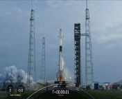 A SpaceX Falcon 9 rocket launched 23 Starlink internet satellites lifted off from Cape Canaveral Space Force Station in Florida.&#60;br/&#62;&#60;br/&#62;The Falcon 9&#39;s first stage came back to Earth as planned, acing its vertical landing about 8.5 minutes after liftoff on the SpaceX drone ship A Shortfall of Gravitas, which was stationed in the Atlantic Ocean. &#60;br/&#62;&#60;br/&#62;Credit: SpaceX