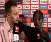 Bayer Leverkusen star gatecrashes TV interview to &#39;hide&#39; after historic title winESPN