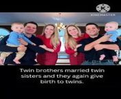 Twin bro married with twin sis then what happened.