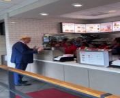 Donald Trump is one of the most interesting people of all-time. He was in Atlanta, recently, and he visited Chick-Fil-A. When he came into the restaurant, he joked with the employees. They seemed to enjoy his company. After that, he ordered milkshakes for all of the customers.