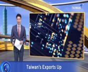 Taiwan’s exports are up over last year, led in large part by demand for technologies such as AI.