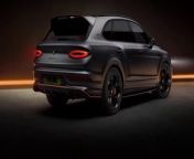 The Bentley Bentayga has taken a bold step into the shadows with its newest iteration, the S Black Edition, marking a distinctive moment in the luxury automaker&#39;s 105-year legacy. This special edition SUV blends the brand&#39;s renowned elegance with a daring aesthetic twist, offering an unprecedented black-tinted theme across its iconic wings and lettering - a first for Bentley. The Bentayga S Black Edition isn&#39;t just about its striking appearance; it&#39;s equipped with cutting-edge chassis technology and customization options that set new standards for luxury SUVs.&#60;br/&#62;&#60;br/&#62;Available in seven vibrant accent colors ranging from Mandarin to Hyper Green, these hues create a captivating contrast against the SUV&#39;s stealthy black canvas. The accents trace a laser-like stripe along the vehicle&#39;s body, enhancing its dynamic silhouette. Complementing its visual allure are 22-inch black-painted wheels, matched with brake calipers mirroring the accent colors, further emphasizing its bold stance.&#60;br/&#62;&#60;br/&#62;The interior of the Bentayga S Black Edition is just as impressive, featuring a unique color scheme that marries Beluga leather with vivid accent colors, bespoke stitching, and piping. With the addition of a new carbon fiber weave and Dark Chrome detailing, the cabin exudes a sophisticated atmosphere. Under the hood, options range from a hybrid powertrain to a potent 4.0-liter twin-turbocharged V8, ensuring that the Bentayga S Black Edition&#39;s performance is as remarkable as its design. This SUV is not just a car; it&#39;s a statement.&#60;br/&#62;&#60;br/&#62;4.0-litre twin-turbo V8 develops 542 bhp (550 PS), 568 lb.ft. (770 Nm)&#60;br/&#62;0-60 mph (0–100 km/h) in 4.4 (4.5) secs, top speed 180 mph (290 km/h)&#60;br/&#62;&#60;br/&#62;Source: Bentley