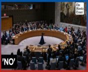 US vetoes UN membership resolution for Palestine&#60;br/&#62;&#60;br/&#62;The United States blocks a UN resolution allowing Palestine to become a full member of the United Nations, which Palestinians have wanted but Israel opposed. Most of the Security Council voted in favor, including US allies like France, Japan, and South Korea, indicating wider international recognition of Palestinian statehood and sympathy for their plight during the Gaza conflict.&#60;br/&#62;&#60;br/&#62;Photos by AP &#60;br/&#62;&#60;br/&#62;Subscribe to The Manila Times Channel - https://tmt.ph/YTSubscribe &#60;br/&#62;Visit our website at https://www.manilatimes.net &#60;br/&#62; &#60;br/&#62;Follow us: &#60;br/&#62;Facebook - https://tmt.ph/facebook &#60;br/&#62;Instagram - https://tmt.ph/instagram &#60;br/&#62;Twitter - https://tmt.ph/twitter &#60;br/&#62;DailyMotion - https://tmt.ph/dailymotion &#60;br/&#62; &#60;br/&#62;Subscribe to our Digital Edition - https://tmt.ph/digital &#60;br/&#62; &#60;br/&#62;Check out our Podcasts: &#60;br/&#62;Spotify - https://tmt.ph/spotify &#60;br/&#62;Apple Podcasts - https://tmt.ph/applepodcasts &#60;br/&#62;Amazon Music - https://tmt.ph/amazonmusic &#60;br/&#62;Deezer: https://tmt.ph/deezer &#60;br/&#62;Tune In: https://tmt.ph/tunein&#60;br/&#62; &#60;br/&#62;#TheManilaTimes &#60;br/&#62;#worldnews &#60;br/&#62;#palestine &#60;br/&#62;#israel &#60;br/&#62;#unitednations