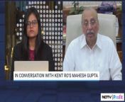 Kent RO CMD Mahesh Gupta On Growth And New Operations from poshnjit ro