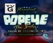 Popeye (1933) E 188 Swimmer Take All from cfnm swiming pool