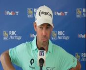 Brian Harman went bogey, double bogey to end Day 1 of the 2024 RBC Heritage, and he didn&#39;t want to talk about it with the press.