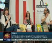 The first Itinerant Migrant Book Fair concludes in Barcelona. The objective was to make known the largest number of works by migrant and racialized authors who are born in the midst of significant difficulties for publication and dissemination. teleSUR&#60;br/&#62;