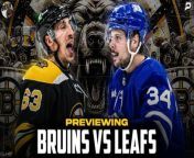 Poke The Bear with Conor Ryan Ep. 221&#60;br/&#62;&#60;br/&#62;Conor Ryan and Evan Marinofsky break down the upcoming Bruins/Leafs series as the playoffs are set to be underway. Can the B&#39;s shut down Toronto&#39;s offensive threats? Do the Bruins have the scoring power to keep up with the Leafs? That, and much more!&#60;br/&#62;&#60;br/&#62;﻿This episode is brought to you by PrizePicks! Get in on the excitement with PrizePicks, America’s No. 1 Fantasy Sports App, where you can turn your hoops knowledge into serious cash. Download the app today and use code CLNS for a first deposit match up to &#36;100! Pick more. Pick less. It’s that Easy! Football season may be over, but the action on the floor is heating up. Whether it’s Tournament Season or the fight for playoff homecourt, there’s no shortage of high stakes basketball moments this time of year. Quick withdrawals, easy gameplay and an enormous selection of players and stat types are what make PrizePicks the #1 daily fantasy sports app!&#60;br/&#62;