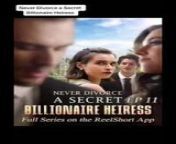 Never Divorce a secret billionaire from ayesha pussy tv serial actress kumkum bulbul fuckmarambha hot scxy video com