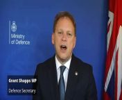 The defence secretary pledged support for Israel as long as it &#39;behaves responsibly&#39; &#39; and &#39;within international law&#39;. Grant Shapps blamed Iran for all the problems in the region and reiterated Israel&#39;s right to defend itself.Report by Gluszczykm. Like us on Facebook at http://www.facebook.com/itn and follow us on Twitter at http://twitter.com/itn