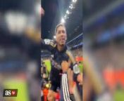 “Asi gana Madrid!” -Bellingham chants and celebrates win with fans from chantal mia calderon