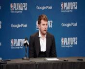 Dallas Mavericks' Luka Doncic on Game 3 Win Over LA Clippers, Knee Injury from we vs knee